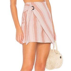 Free People Tuscan Sunrise Skirt Dusty Mauve